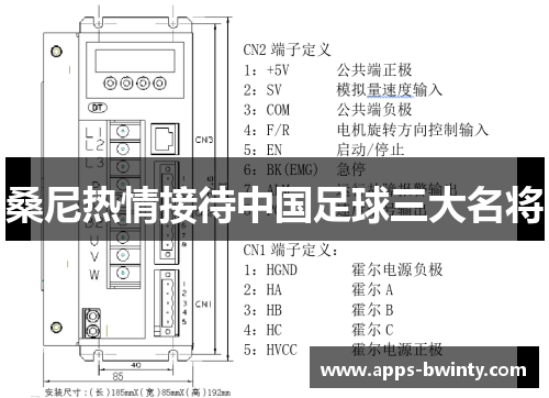 桑尼热情接待中国足球三大名将