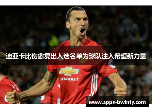 迪亚卡比伤愈复出入选名单为球队注入希望新力量