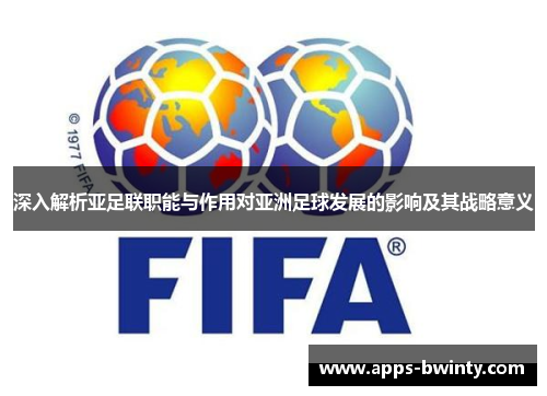 深入解析亚足联职能与作用对亚洲足球发展的影响及其战略意义