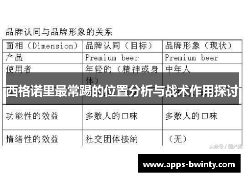 西格诺里最常踢的位置分析与战术作用探讨